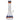 Front view of the “Phoenix Rising” Color Wrapped Beaker Bong, showing its clear glass construction with colorful swirls.