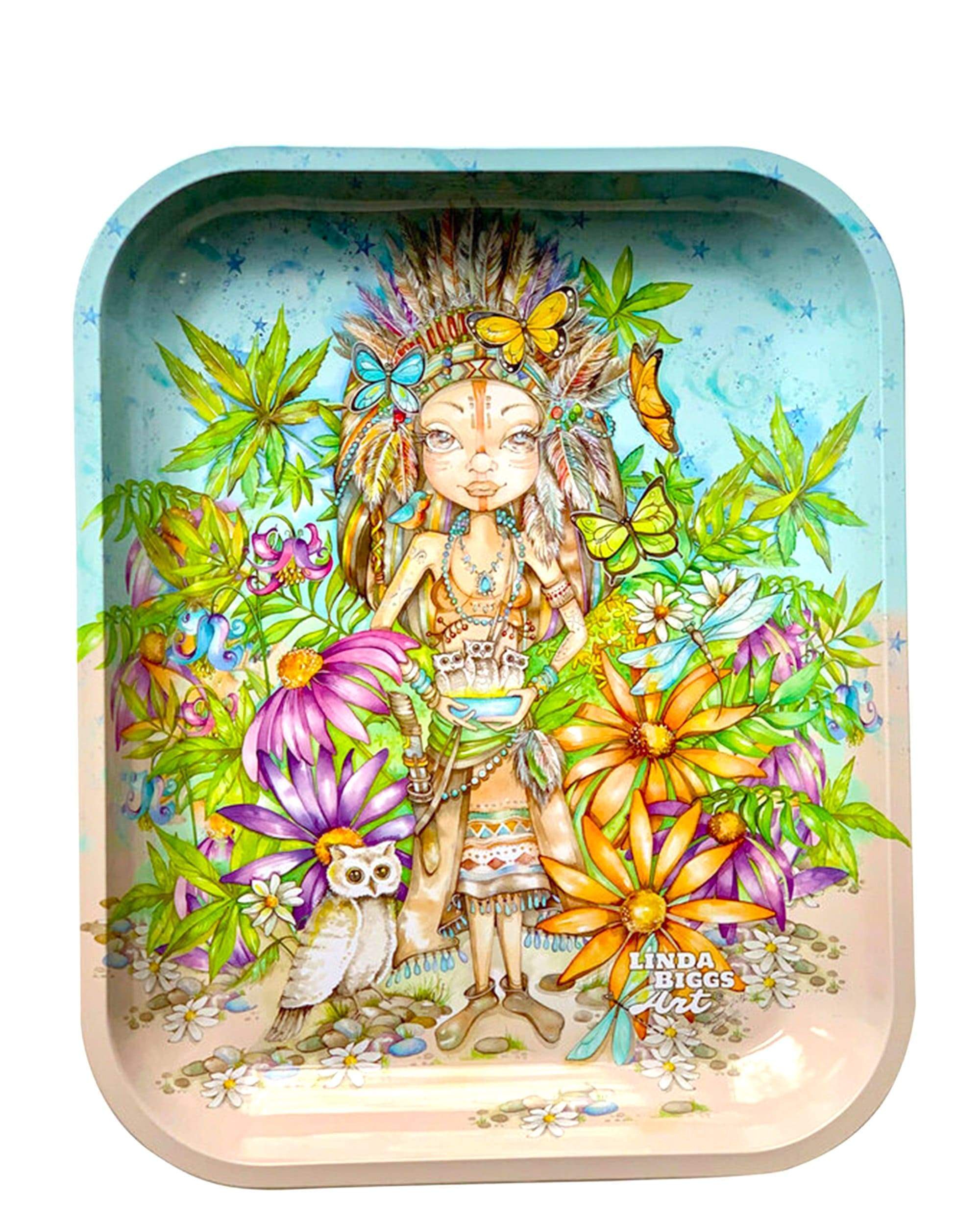 Linda Biggs Large Rolling Trays