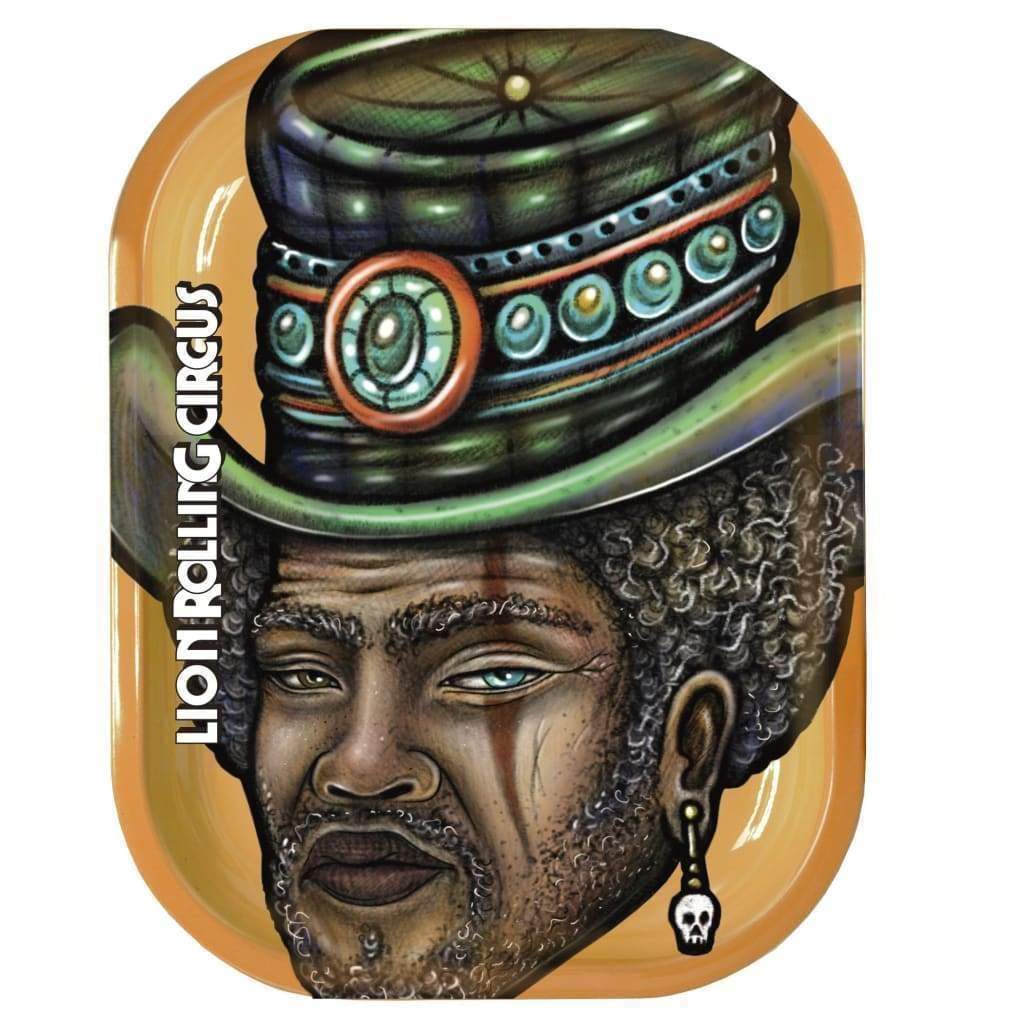 Lion Rolling Circus Small Metal Rolling Trays