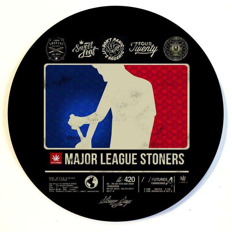 Major League Stoners Dab Mat