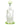 Front view of the 12 Arm Sycamore Tree Perc Bong, a clear glass piece with multiple arms extending from its central chamber.
