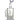 Front view of the 12 Arm Sycamore Tree Perc Bong, showing a clear glass bong with a multi-arm percolator and a blue base.