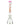 Front view of the 18" 9mm Special Decal Beaker Bong, showcasing its clear glass construction and colorful decal design.