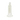 Front view of the Bent Neck Showerhead Bubbler, a clear glass bubbler with a gently curved neck.