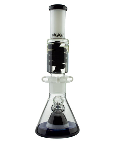 MAV Glass Freezable Coil Slitted Pyramid Beaker