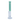 Front view of the Full Color Triple Honeycomb Perc Straight Tube, a clear glass water pipe with a simple, cylindrical form.