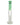 Front view of the Honeycomb Perc Straight Tube, showcasing the clear glass design with a visible joint and simple cylindrical shape.