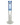 Front view of the Honeycomb Perc Straight Tube, a clear glass tube with a wide base and simple cylindrical form.