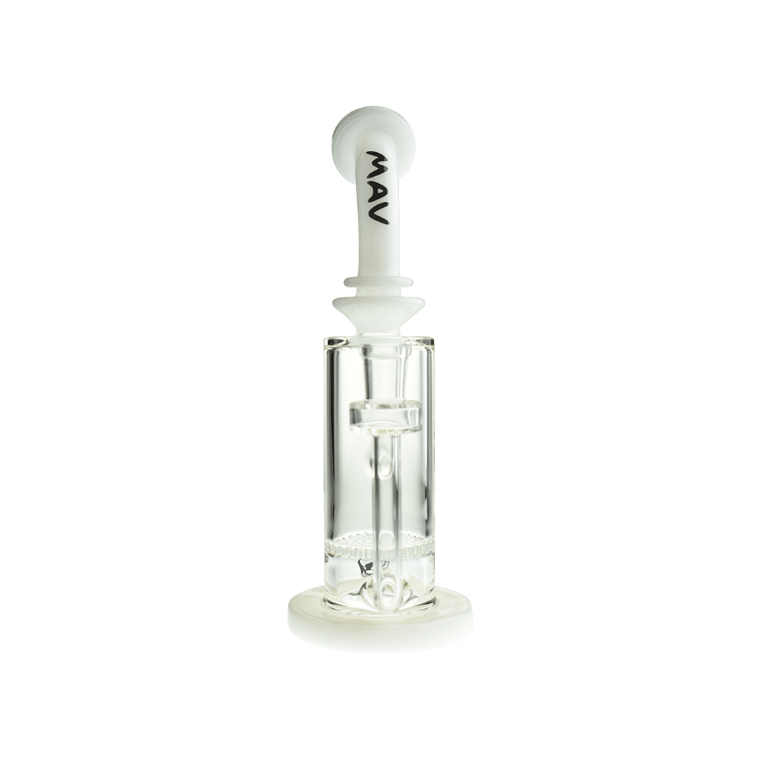 Mini Bent Neck Honeycomb Perc Rig