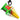 A close-up, angled view of the MouthPeace Original, a colorful, cylindrical attachment with a black hanging loop.