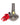 Front view of the “Burmëse” Water Pipe with red flowers in front of a plain white background.