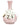 Front view of the “Rachel” Water Pipe with a decorative floral arrangement against a plain white background.