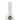 Front view of the Beaker Dry Pipe, a clear glass pipe with a simple beaker shape.