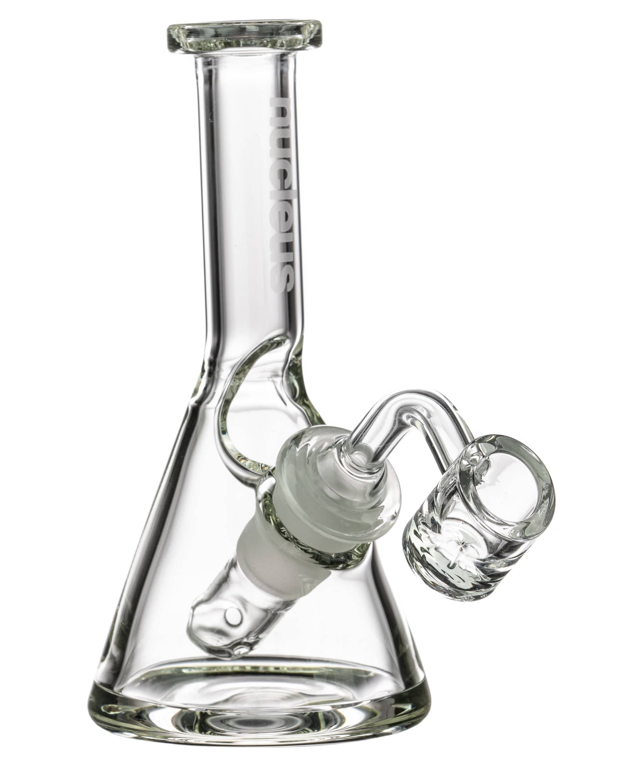 90° 5.5" Mini Inverted Restriction Beaker Rig