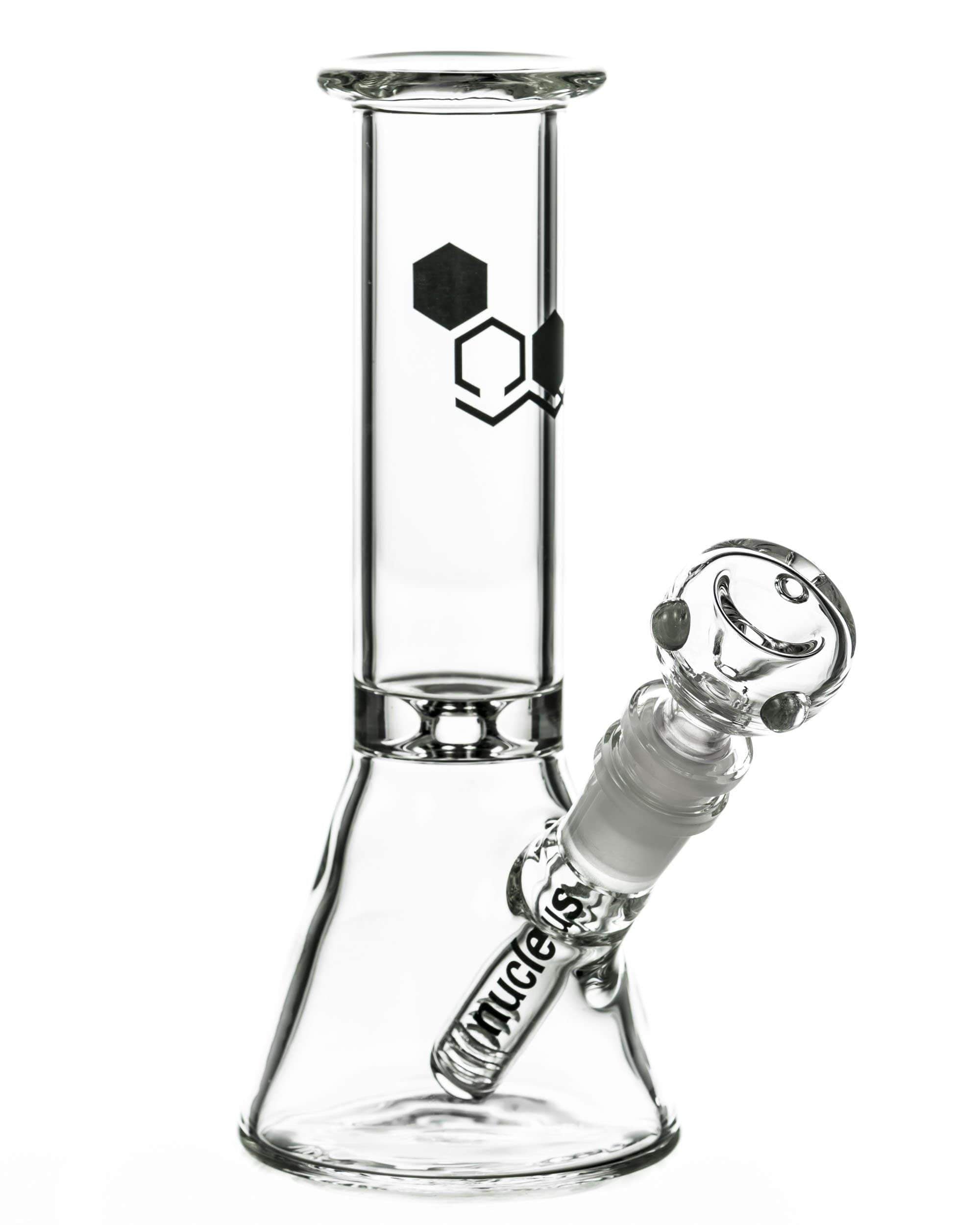 Nucleus beaker bong clear