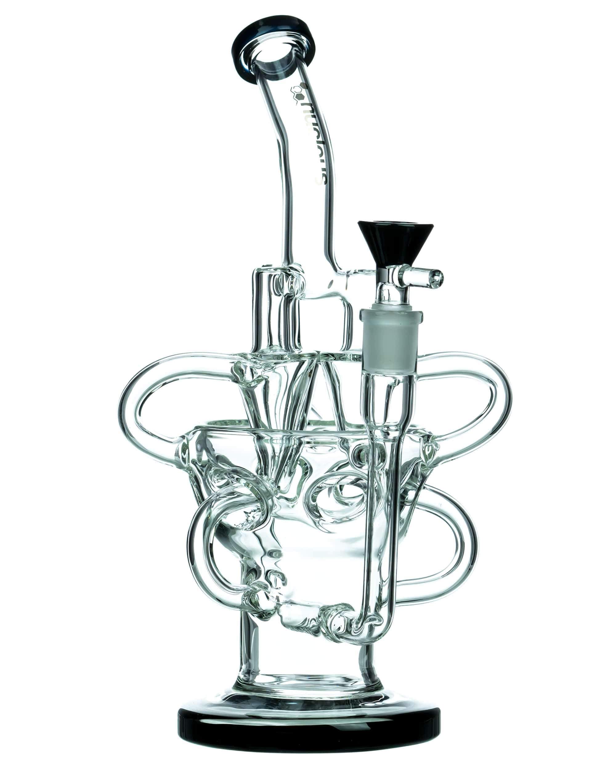 Black Accented Half Fab Egg Triple Recycler