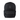 Front view of the Carbon-lined Backpack, a black, minimalist bag centered against a plain white background.