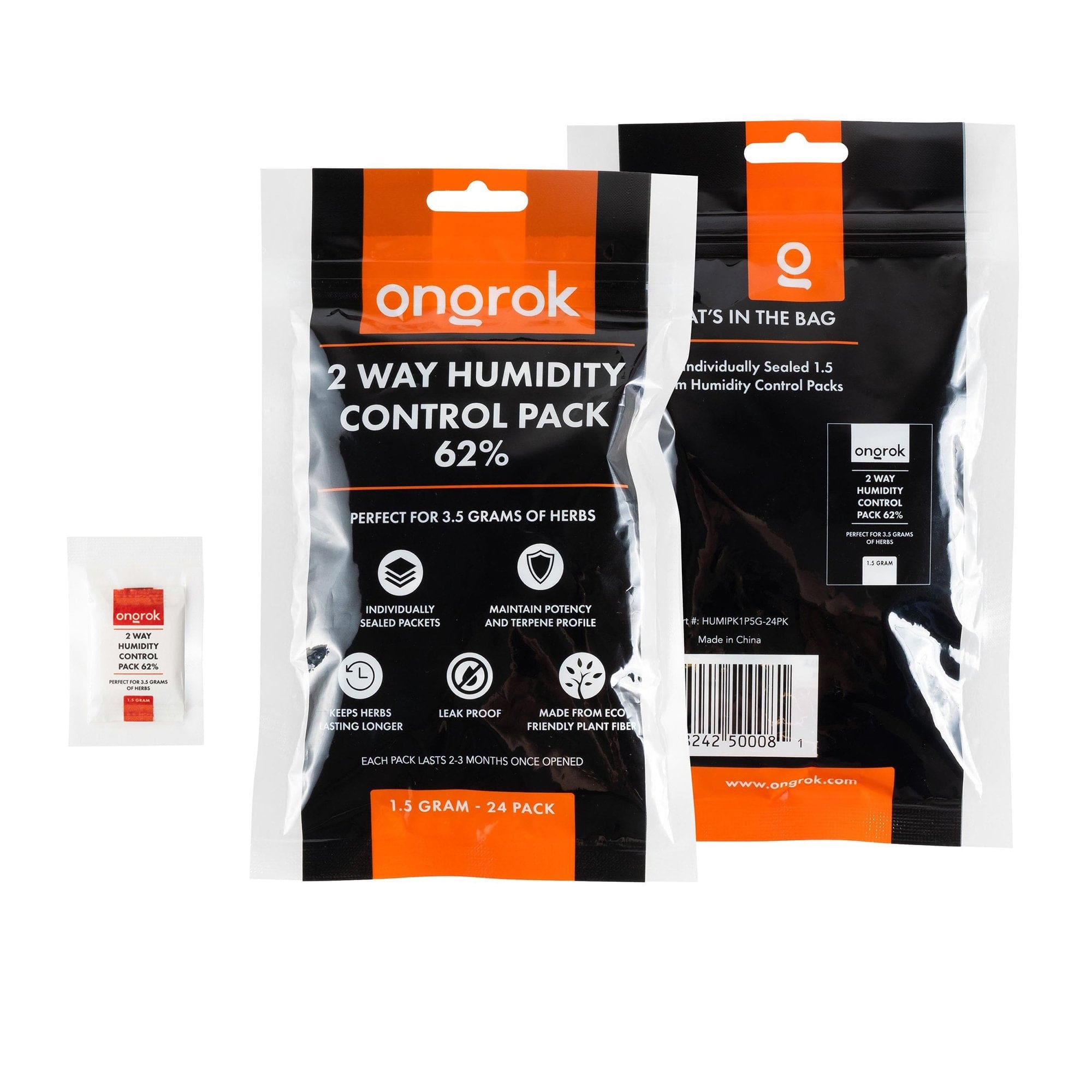 2-Way 62% Humidity Packs