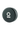 Close-up of the Aluminium Storage Puck, showcasing its smooth, metallic surface and compact, circular design.