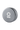 A top-down view of the Aluminium Storage Puck, showcasing its smooth, circular design and metallic finish.