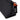 A close-up, angled view of the black ONGROK Smell Proof Wrist Bag with a looped pull tab on the zipper.