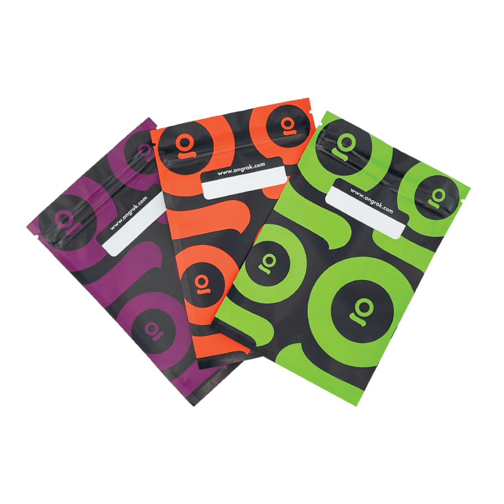 Color-Coded Mylar Bags