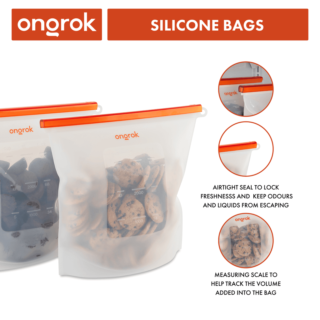ONGROK Silicone Storage Bags
