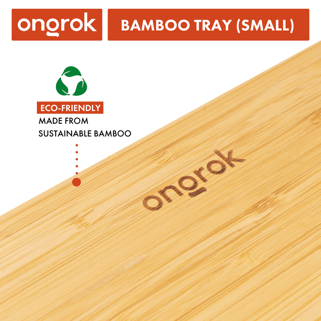 Sustainable Bamboo Wood Rolling Tray