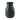 A studio shot of the Plant-Based Air Filter, a sleek, black cylindrical device against a neutral background.