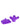 A vibrant purple Banger Hanger Silicone Banger Stand is shown in a close-up, angled shot against a plain white background.
