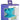 A close-up, angled view of the Ooze Banger Hanger Silicone Banger Stand, showcasing its curved design and vibrant blue color.