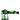 Front view of the Clobb 4 in 1 Silicone Pipe, a green, sculptural pipe with a unique, textured design.