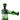 A front view of the Clobb 4 in 1 Silicone Pipe, showcasing its textured green design and compact build.