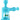 Front view of the Clobb 4 in 1 Silicone Pipe, a blue, textured pipe with a cylindrical shape and angled mouthpiece.