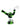 Front view of the Cranium Silicone 4-in-1 Hybrid Water Pipe, showcasing its green and translucent design from a slightly elevated angle.