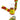 Front view of the Cranium Silicone 4-in-1 Hybrid Water Pipe, showing a red and green silicone pipe with a clear glass bowl.