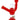 Front view of the Cranium Silicone 4-in-1 Hybrid Water Pipe, showcasing its red, sculpted design against a plain white background.