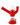 Front view of the Cranium Silicone 4-in-1 Hybrid Water Pipe, showing a red silicone pipe with a visible joint.