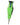 Front view of the Echo 4-in-1 Silicone Bong, showing a green, angled water pipe with a clear joint visible in the image.