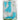 Front view of the Echo 4-in-1 Silicone Bong in a clear plastic package with a blue liquid design.