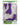 Front view of the Echo 4-in-1 Silicone Bong with a purple body and visible joint, displayed against a stark white background.