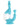 Front view of the Echo 4-in-1 Silicone Bong, a teal-colored water pipe with a rounded base and visible mouthpiece.