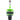 A close-up shot of the joint on the Echo 4-in-1 Silicone Bong, highlighting the black silicone and clear glass connection.