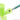 Close-up of the Hyborg Silicone Glass 4-in-1 Hybrid Water Pipe and Nectar Collector’s tip, angled against a blurred green background.