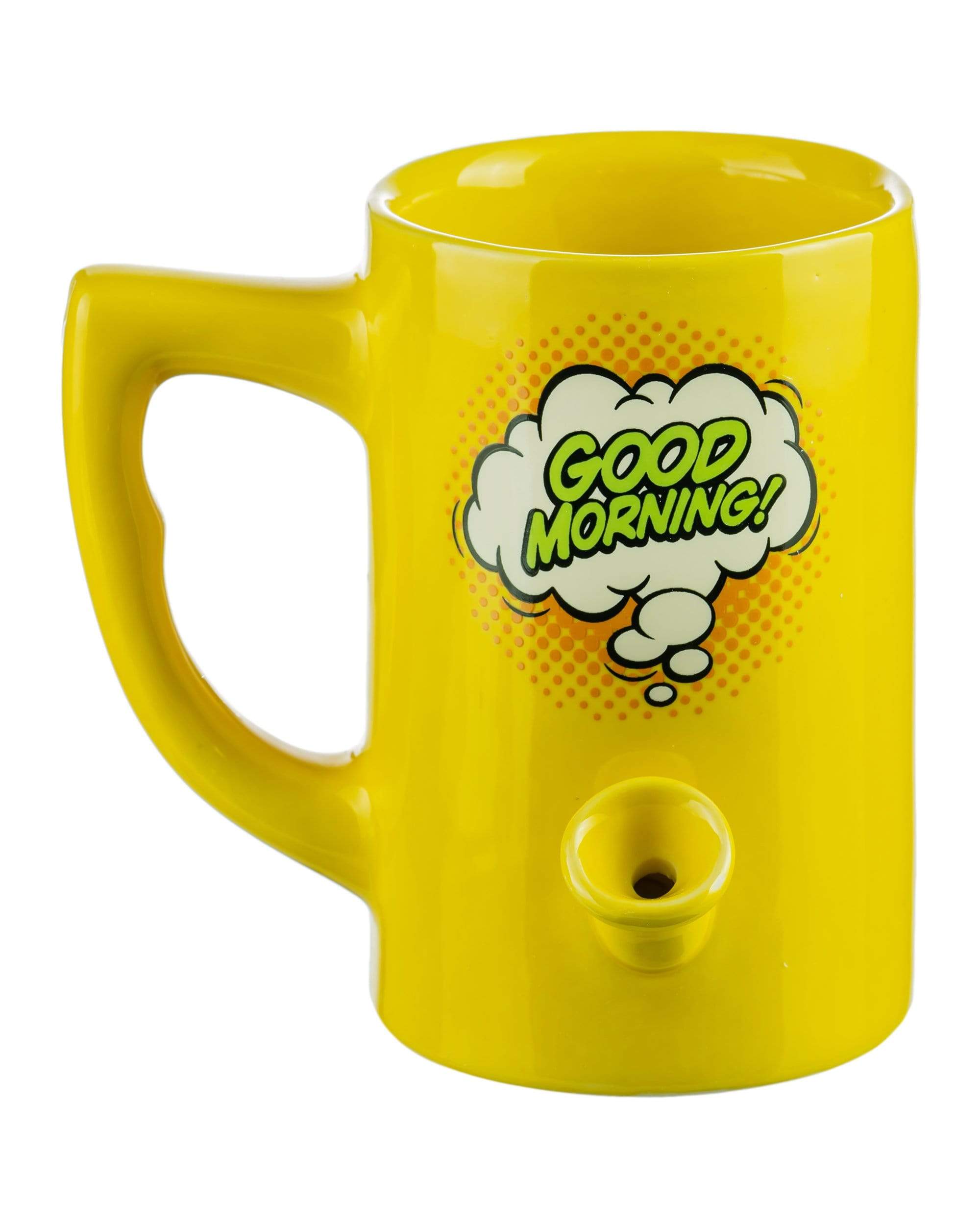 Large "Good Morning" Pipe Mug