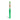 Straight-on studio view of the Ooze Slim Clear Series Transparent 510 Vape Battery in translucent green with a visible cartridge and subtle shadow on white background