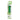 Front view of the Ooze Slim Clear Series Transparent 510 Vape Battery in slime green packaging with the clear window showing the green battery inside.