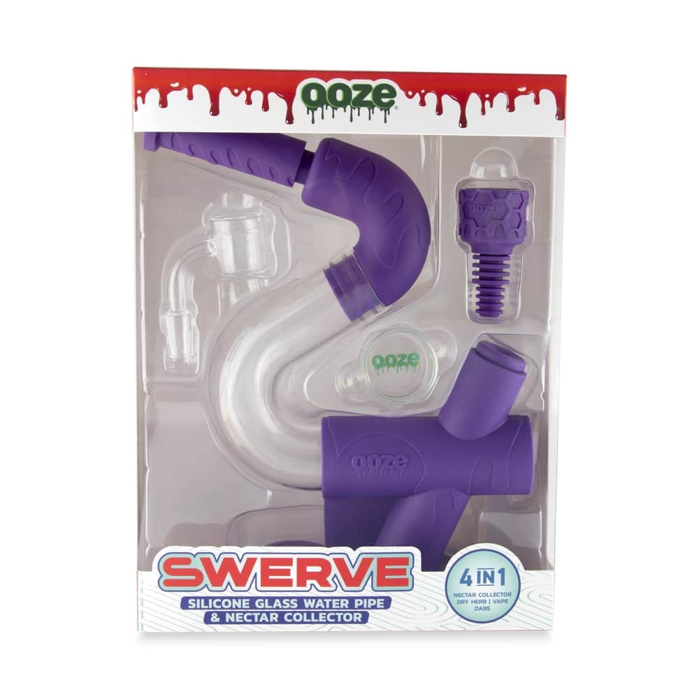 Ooze Swerve 4-in-1 Silicone Bong