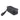 Front view of the Traveler Smell Proof Travel Pouch, a black zippered bag with a handle strap.