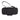 Front view of the Traveler Smell Proof Travel Pouch, a black zippered pouch with a carrying handle against a plain white background.